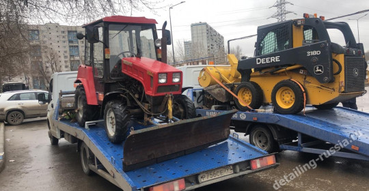 эвакуация спецтехники в москве