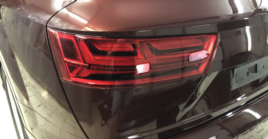  Полировка кузова Audi Q7 и нанесение керамики Ultra One Top