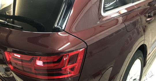  Полировка кузова Audi Q7 и нанесение керамики Ultra One Top