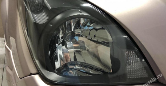полировка фар toyota